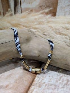 Collier Bandana Noir