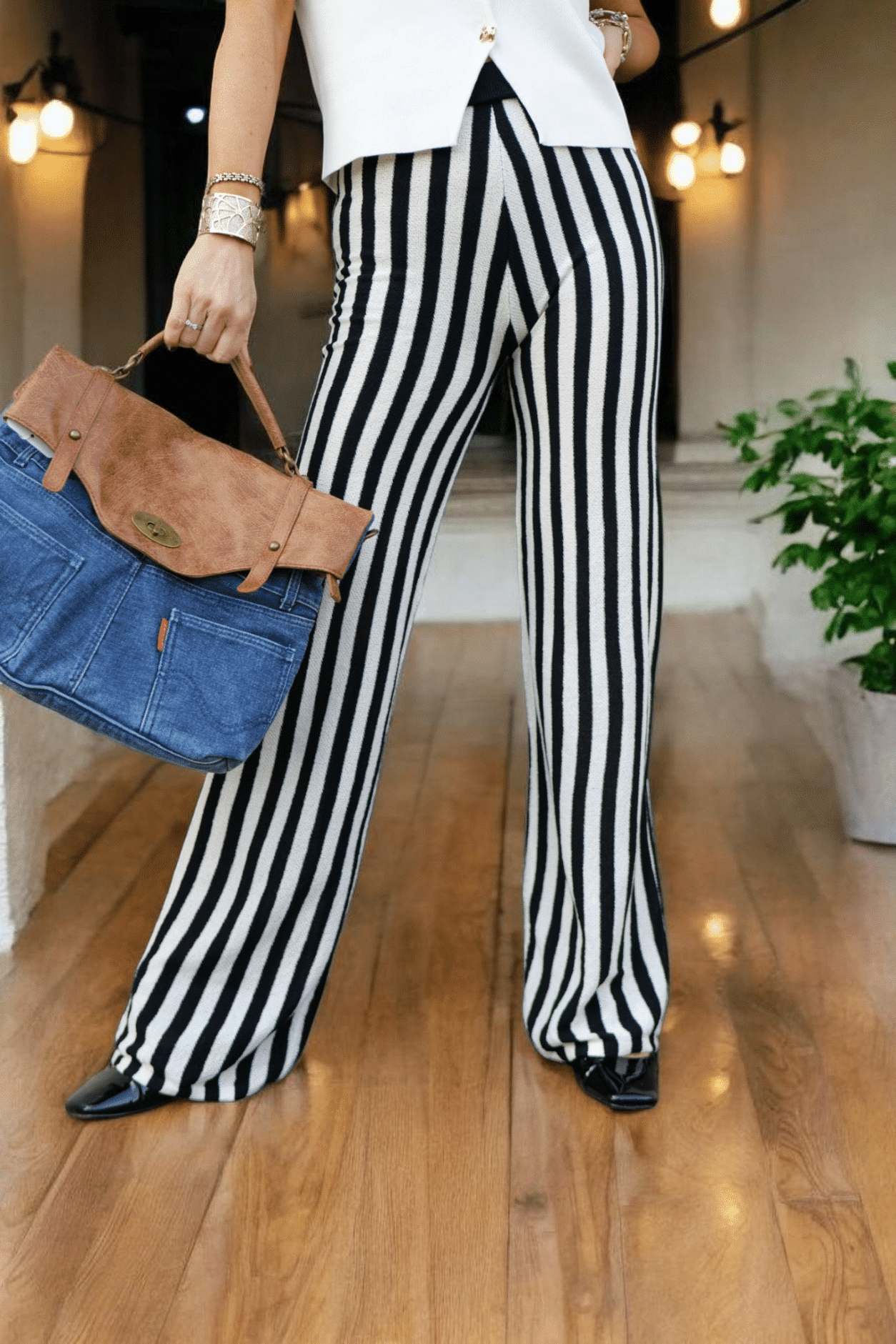 Pantalon rayé🌟 – Image 3