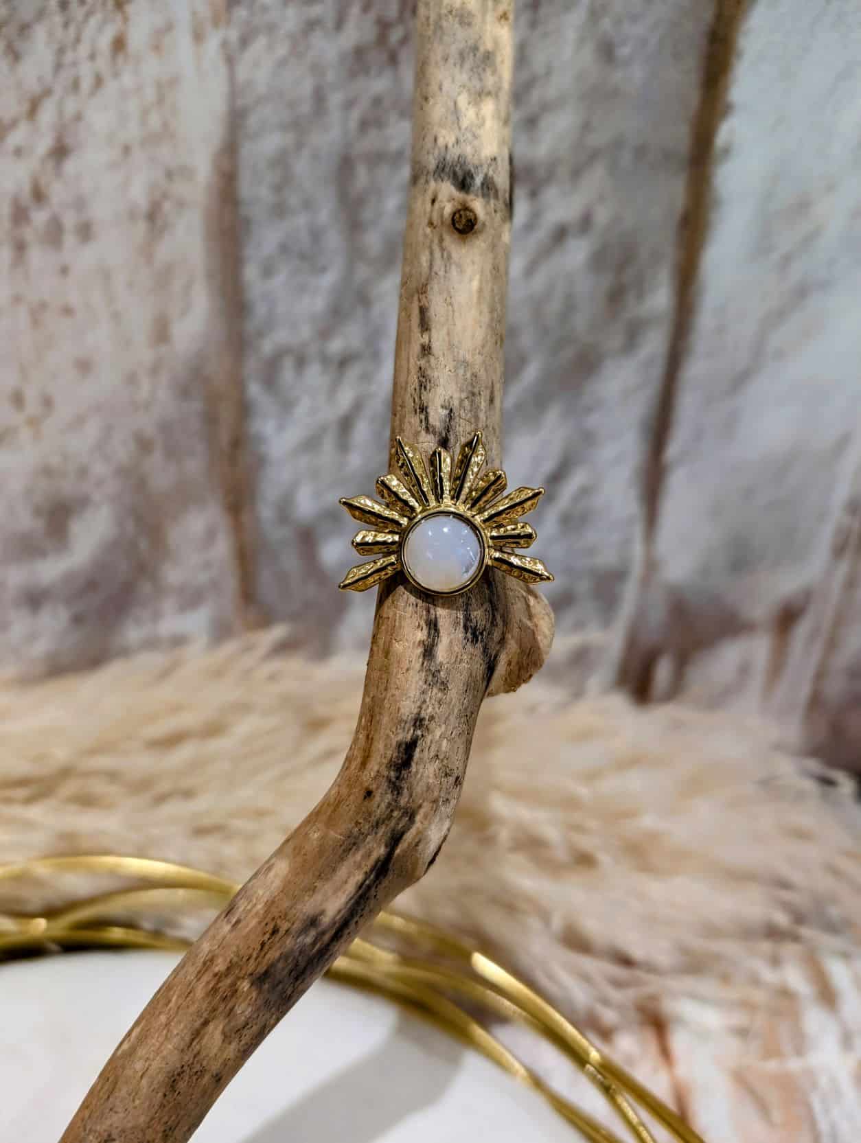 Bague Demi Fleur Perle