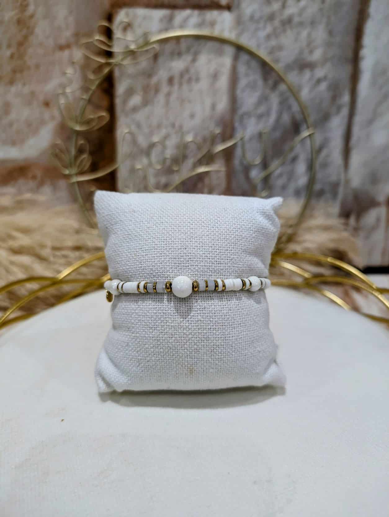 Bracelet Alina Blanc – Image 2