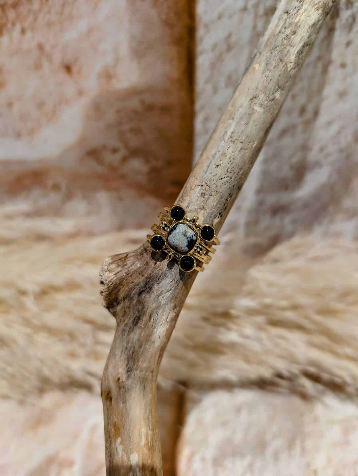 Bague Iliana Noire