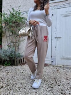 Jogg beige Amour