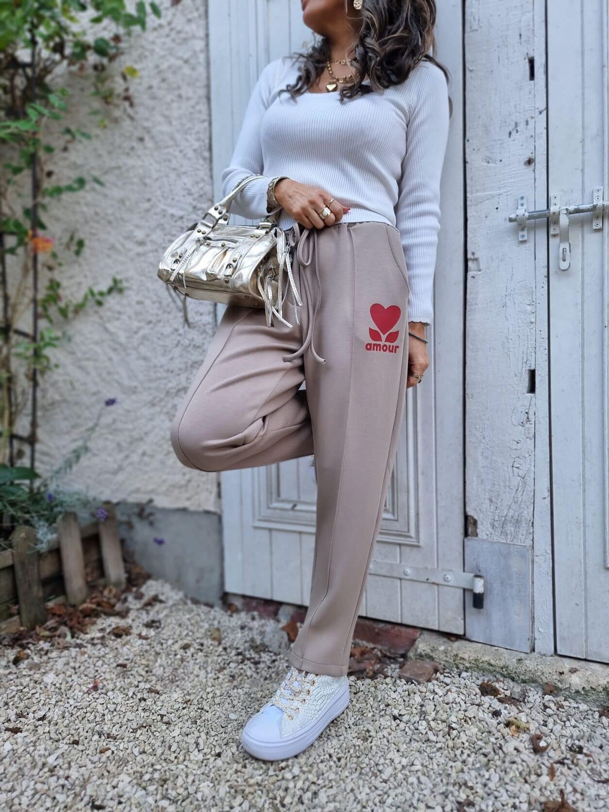Jogg beige Amour - Image 3