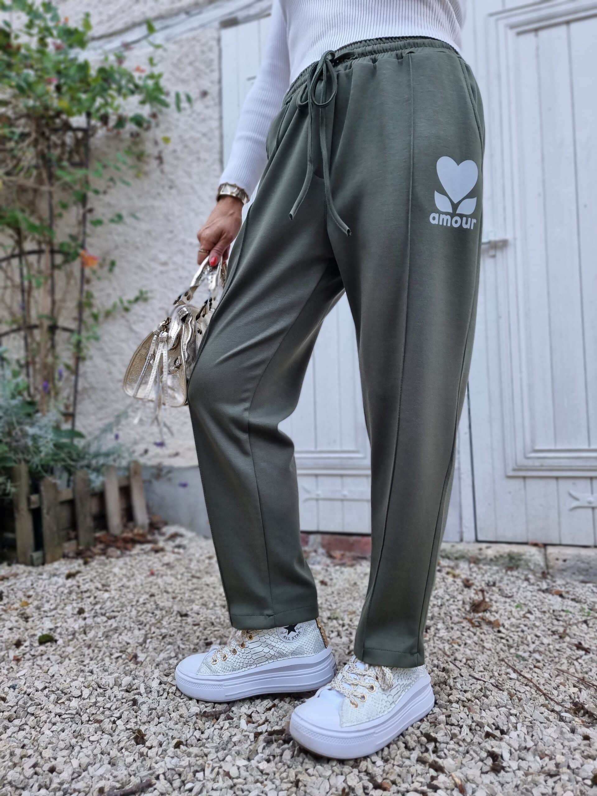 Jogg vert Amour – Image 7