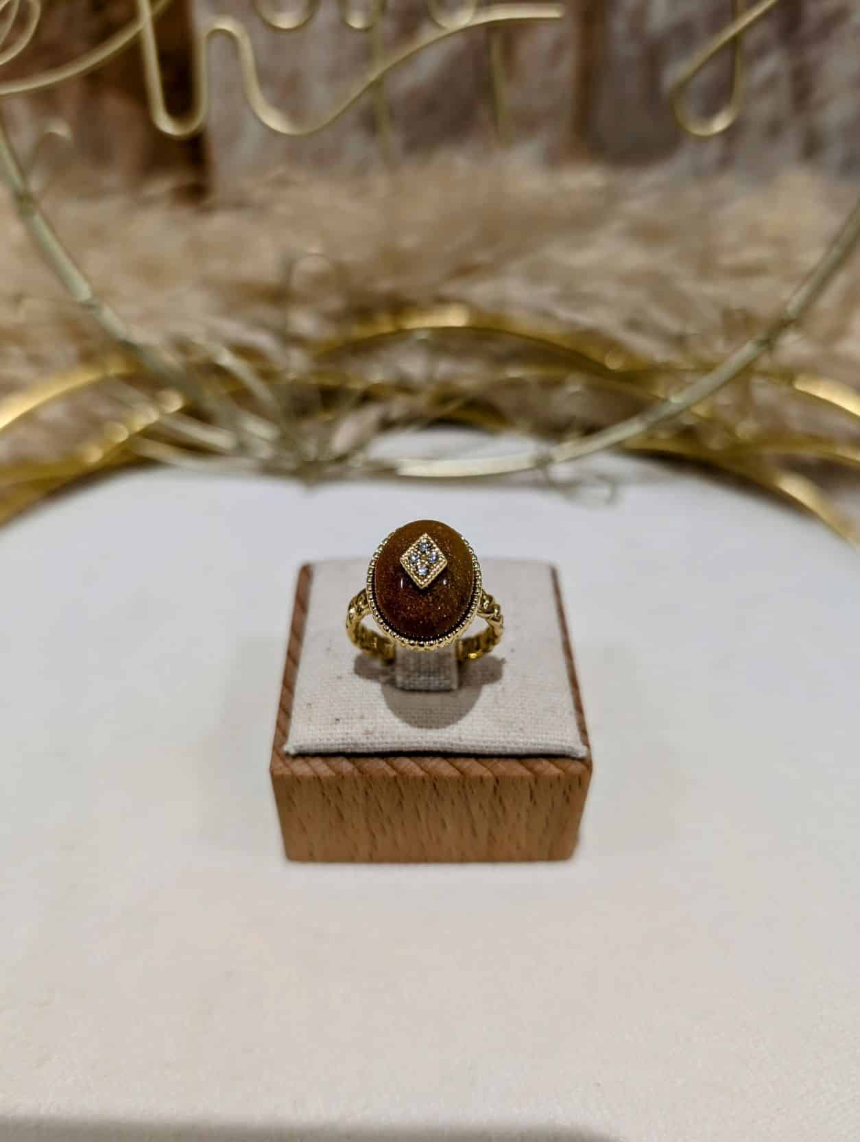 Bague Aventurine Orange – Image 2