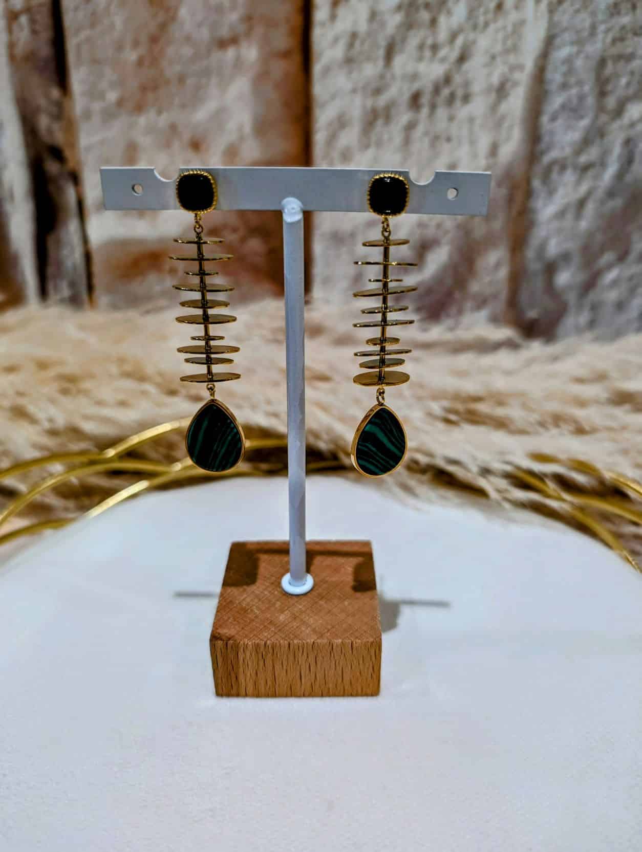 Boucles Pendantes Haba – Image 2