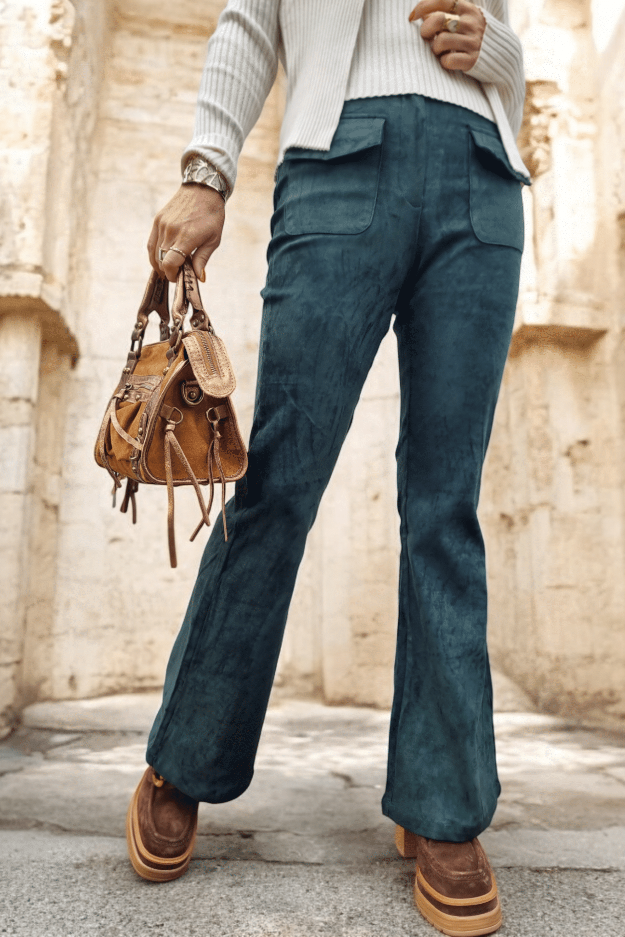 Pantalon vert Kieran