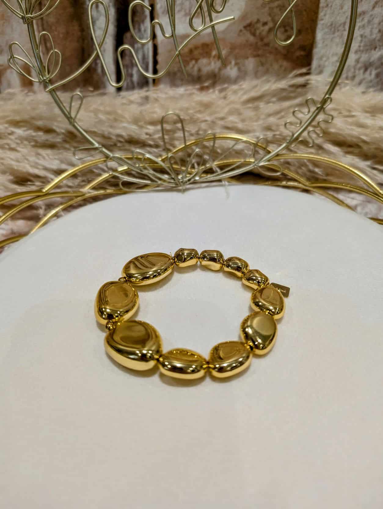 Bracelet Perles Ovales XL