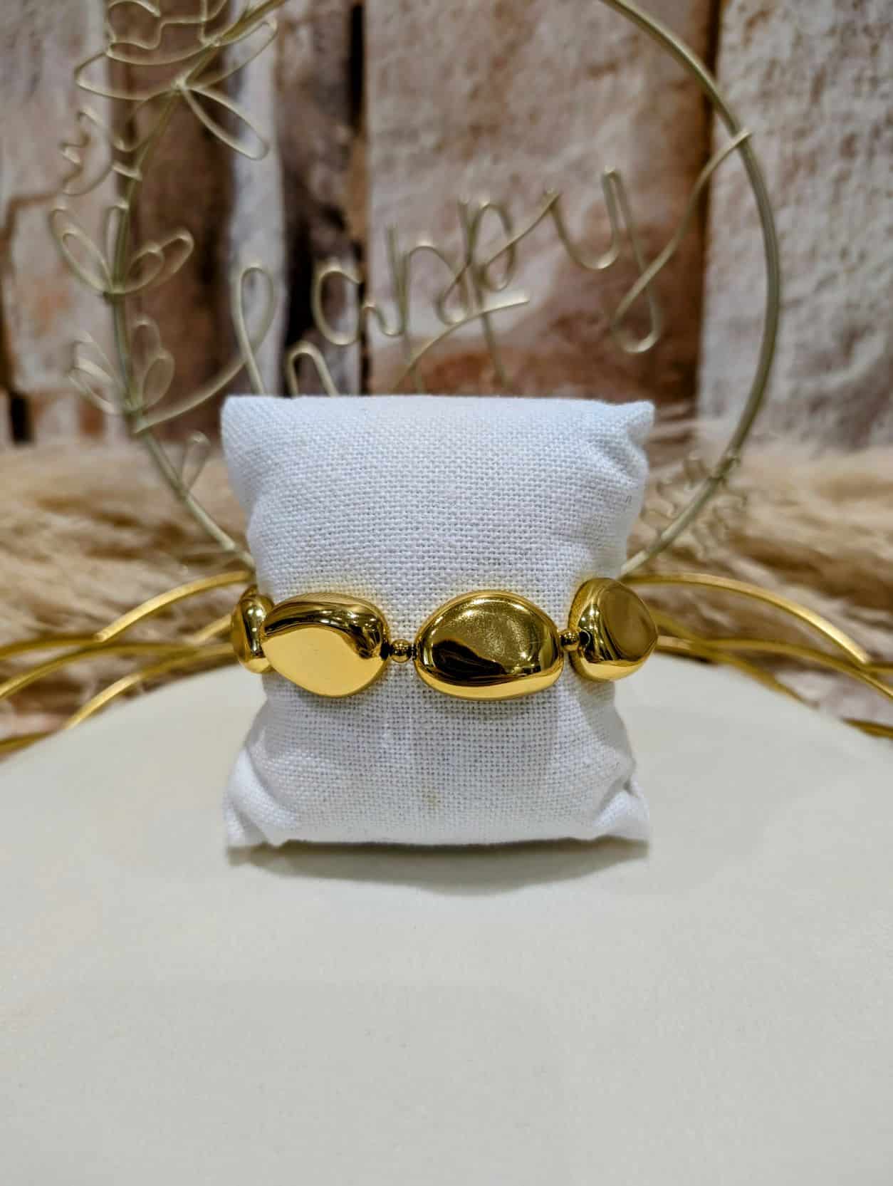 Bracelet Perles Ovales XL - Image 2