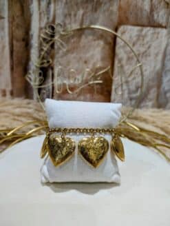 Bracelet 5 Cœurs