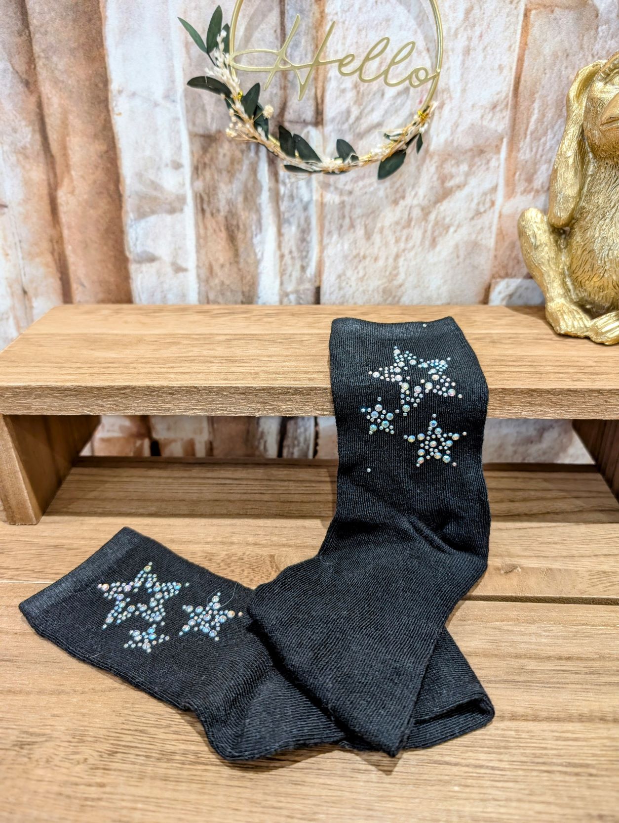 Chaussettes Etoiles Strass – Image 5