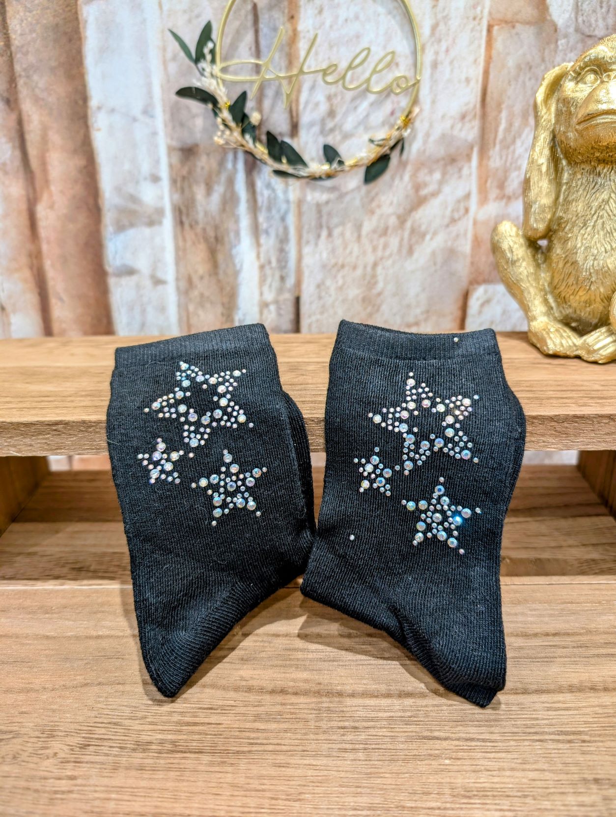 Chaussettes Etoiles Strass – Image 6