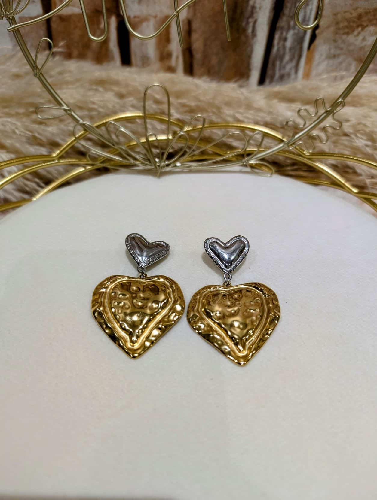 Boucles Doubles Cœurs - Image 3