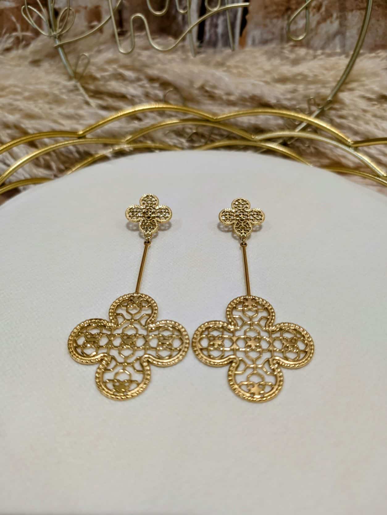 Boucles Doubles Trèfles