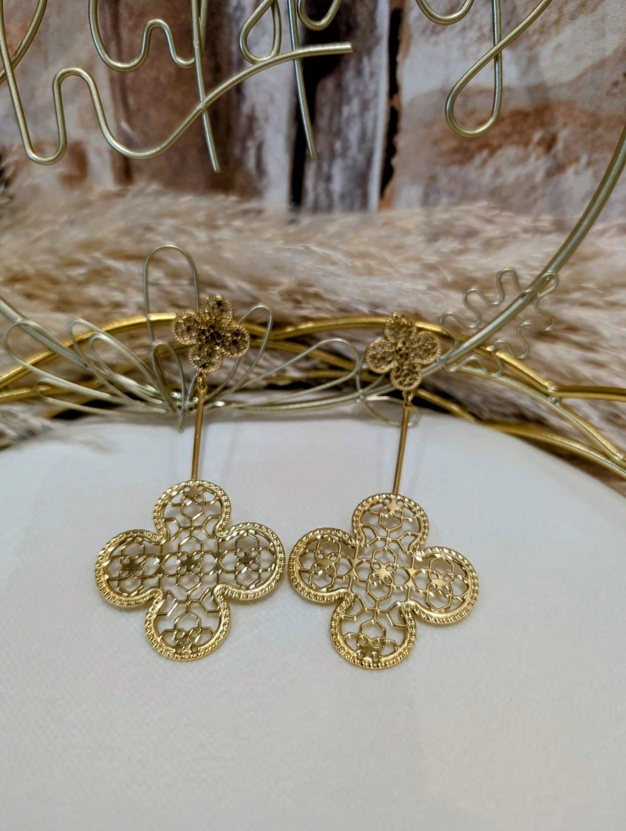 Boucles Doubles Trèfles – Image 3