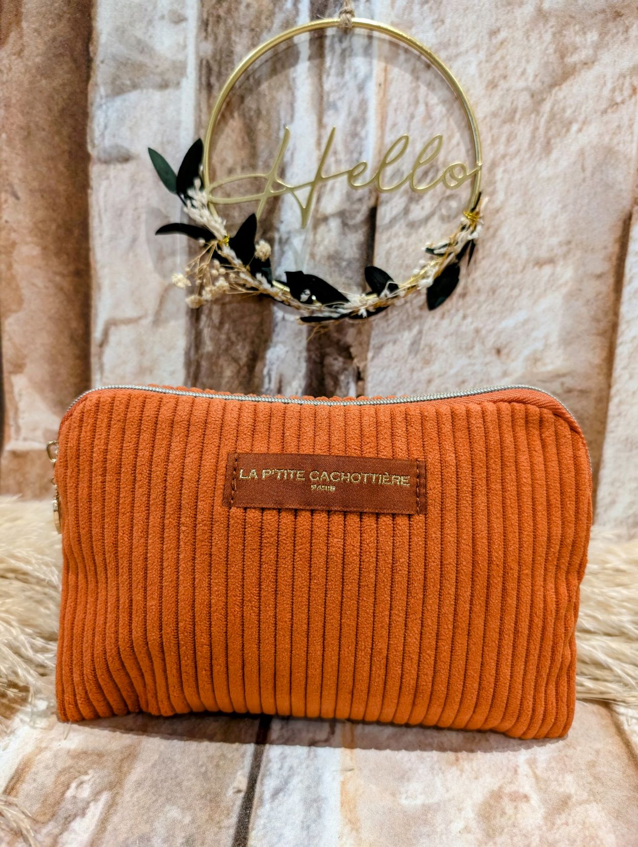 Trousse Maille Orange