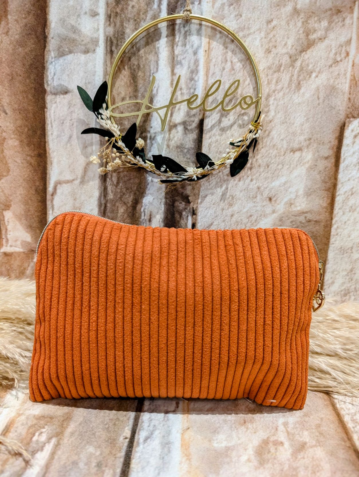 Trousse Maille Orange – Image 2