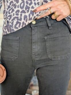 Alternative view of Pantalon noir Milan