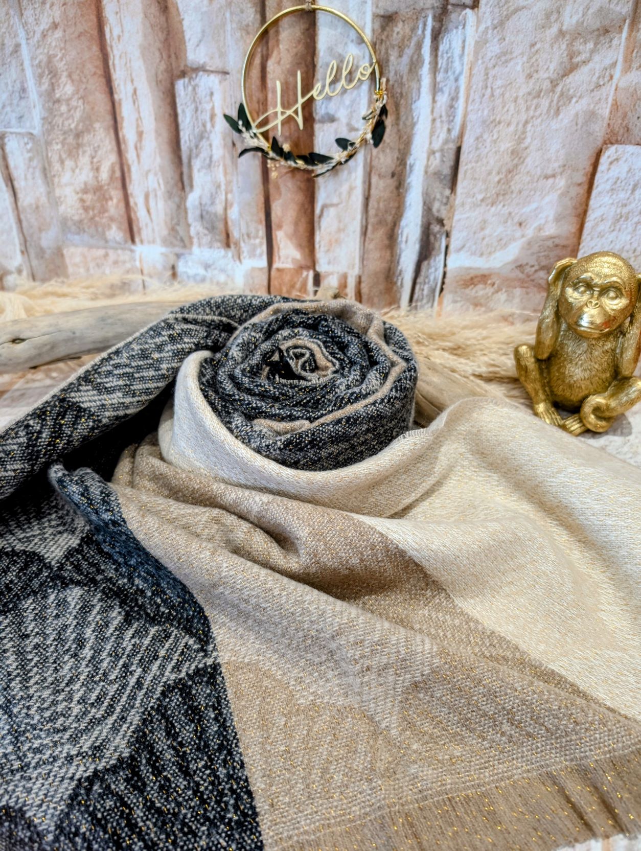 Echarpe Véra Beige
