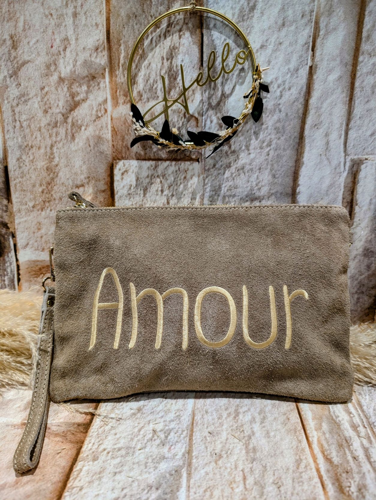 Sac Amour Beige