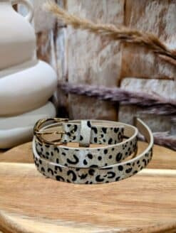 Ceinture Léopard Scintillante