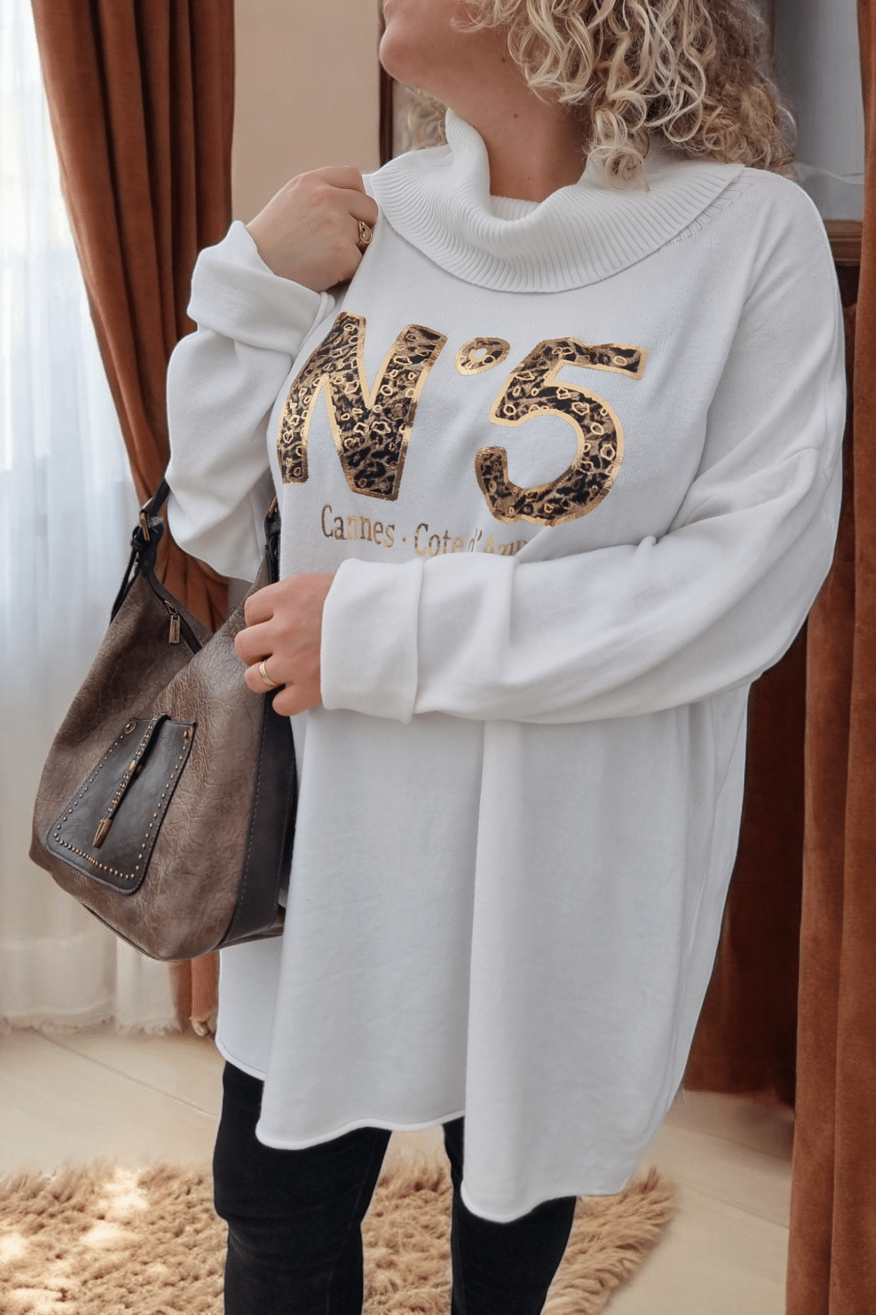 Pull Blanc N°5 – Image 3