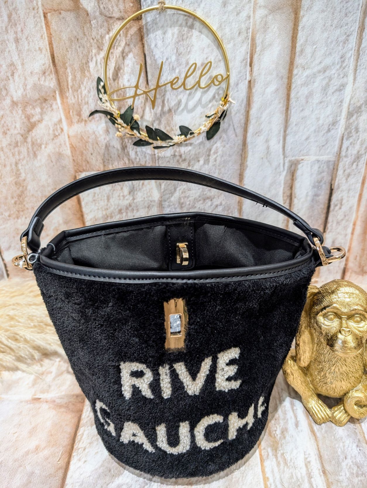 Sac Rive Gauche Noir – Image 3