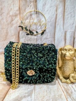 Sac Sequin Vert