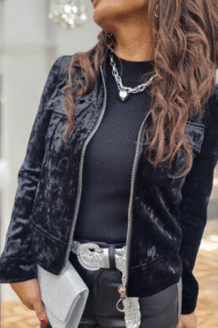 Alternative view of Veste Velours Poema