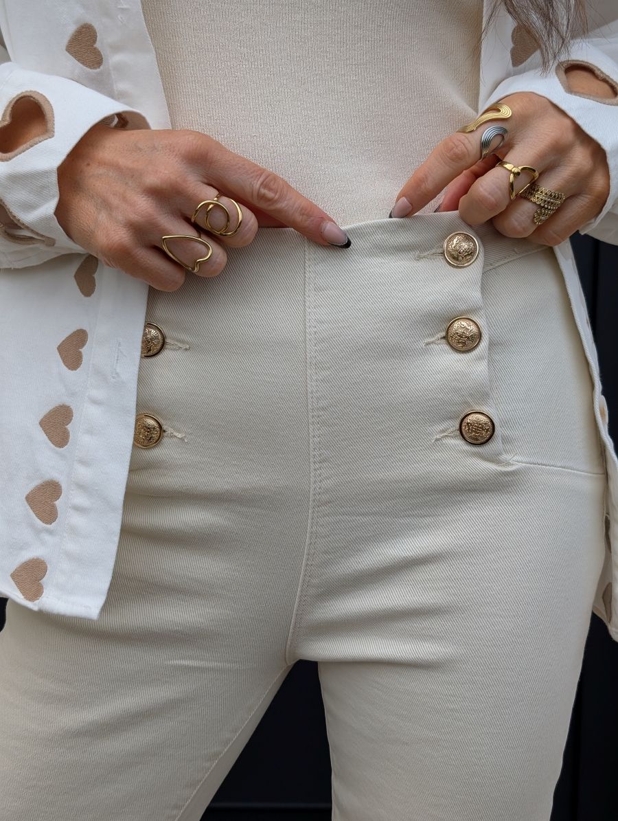 Pantalon Waël Beige – Image 2