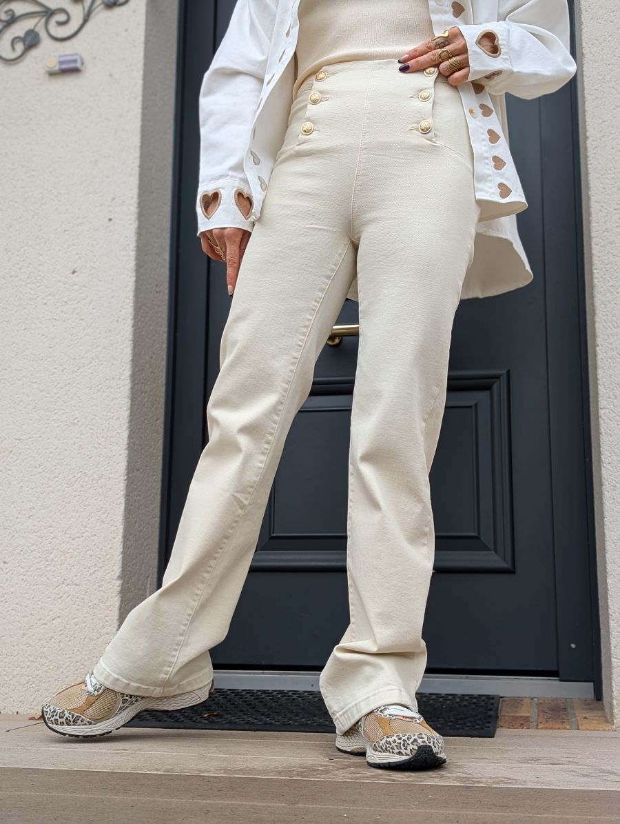 Pantalon Waël Beige – Image 4