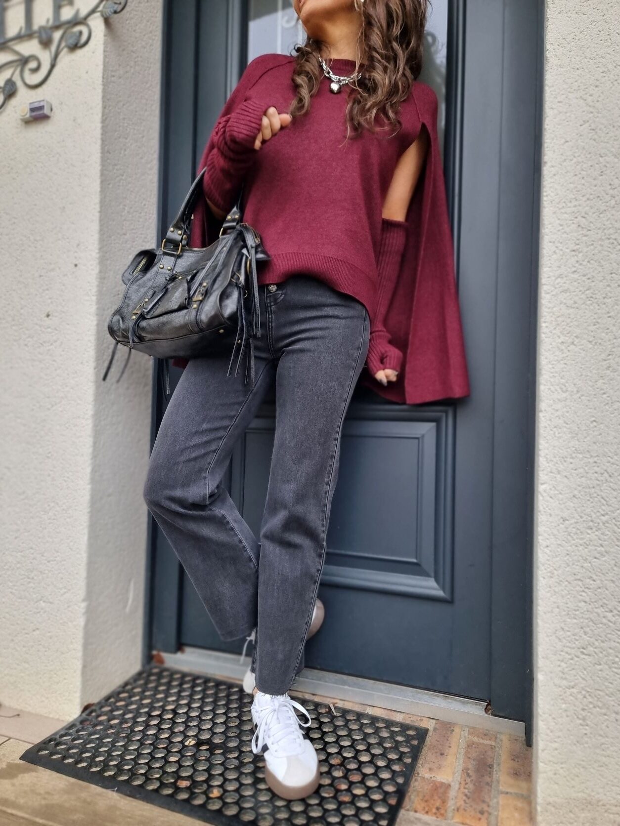 Jean Straight Dark Grey – Image 7