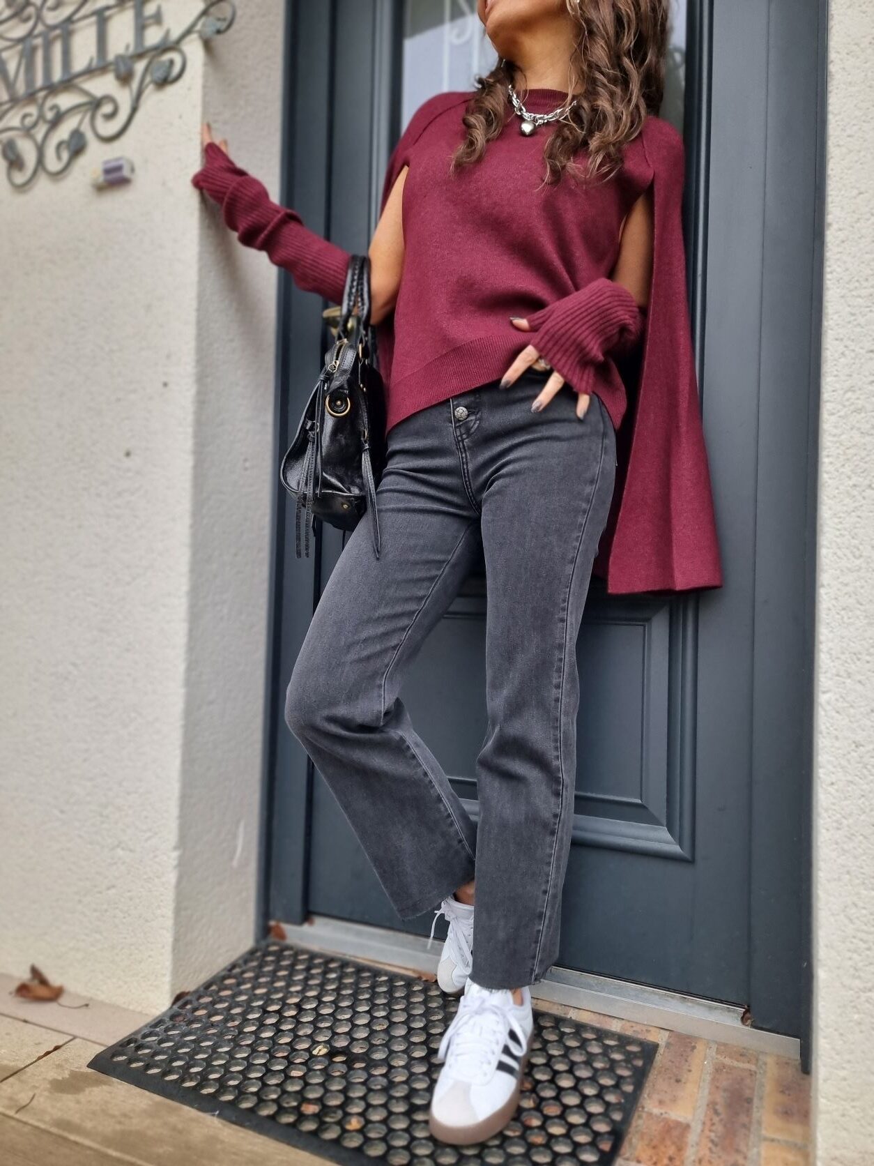 Jean Straight Dark Grey – Image 4
