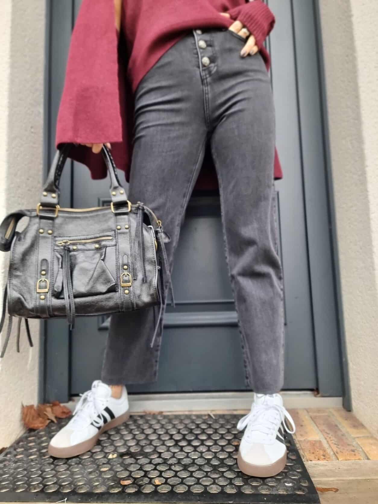 Jean Straight Dark Grey – Image 6