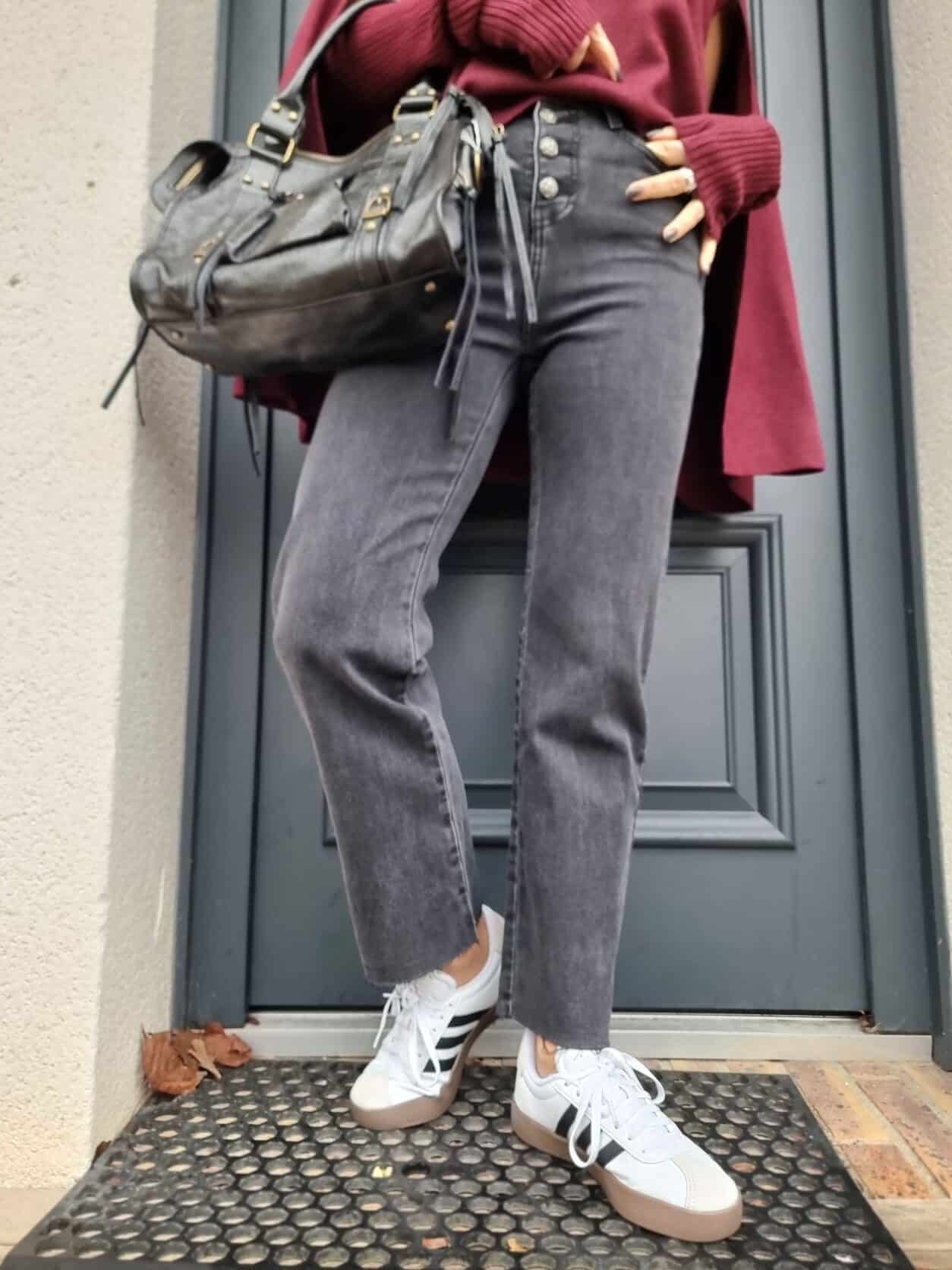 Jean Straight Dark Grey – Image 5