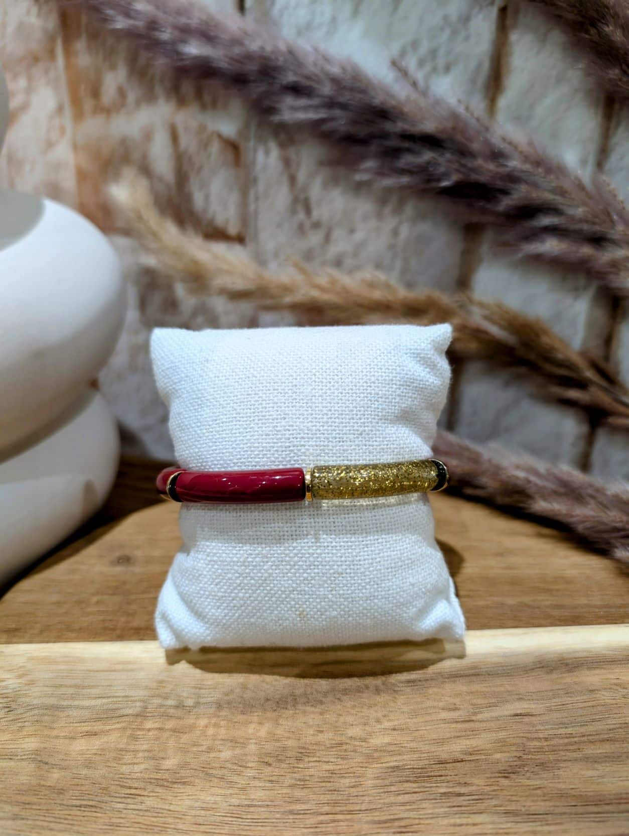 Bracelet Amaya Bordeaux – Image 2