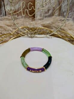 Bracelet Amour Vert/Violet