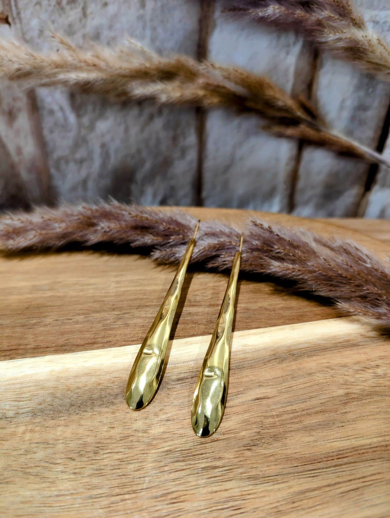 Boucles Tiges Dorée