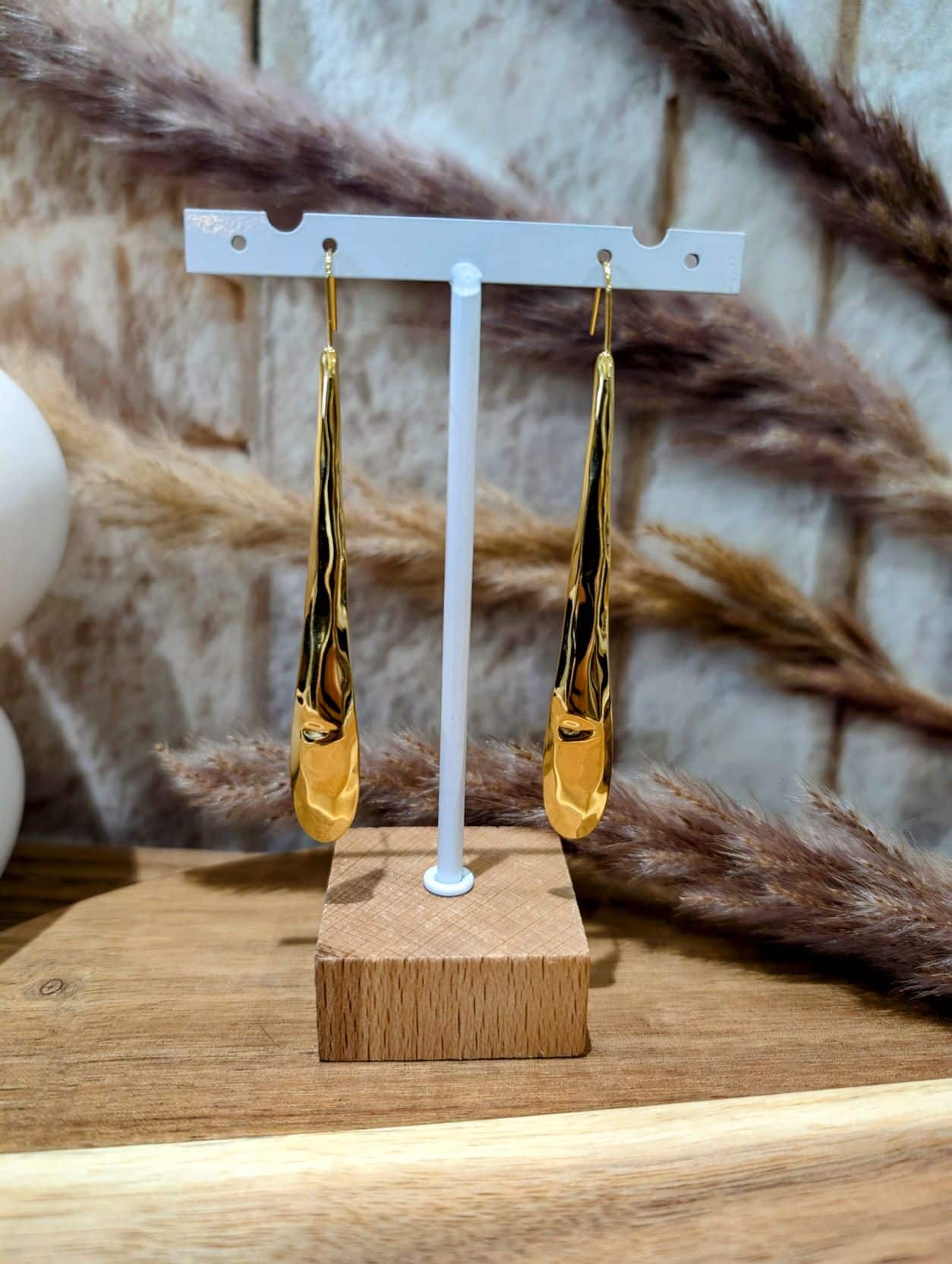 Boucles Tiges Dorée – Image 2