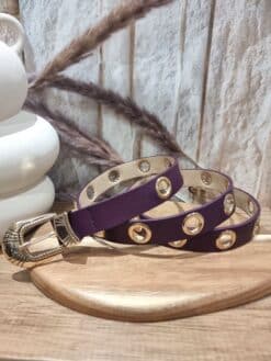 Ceinture Prune