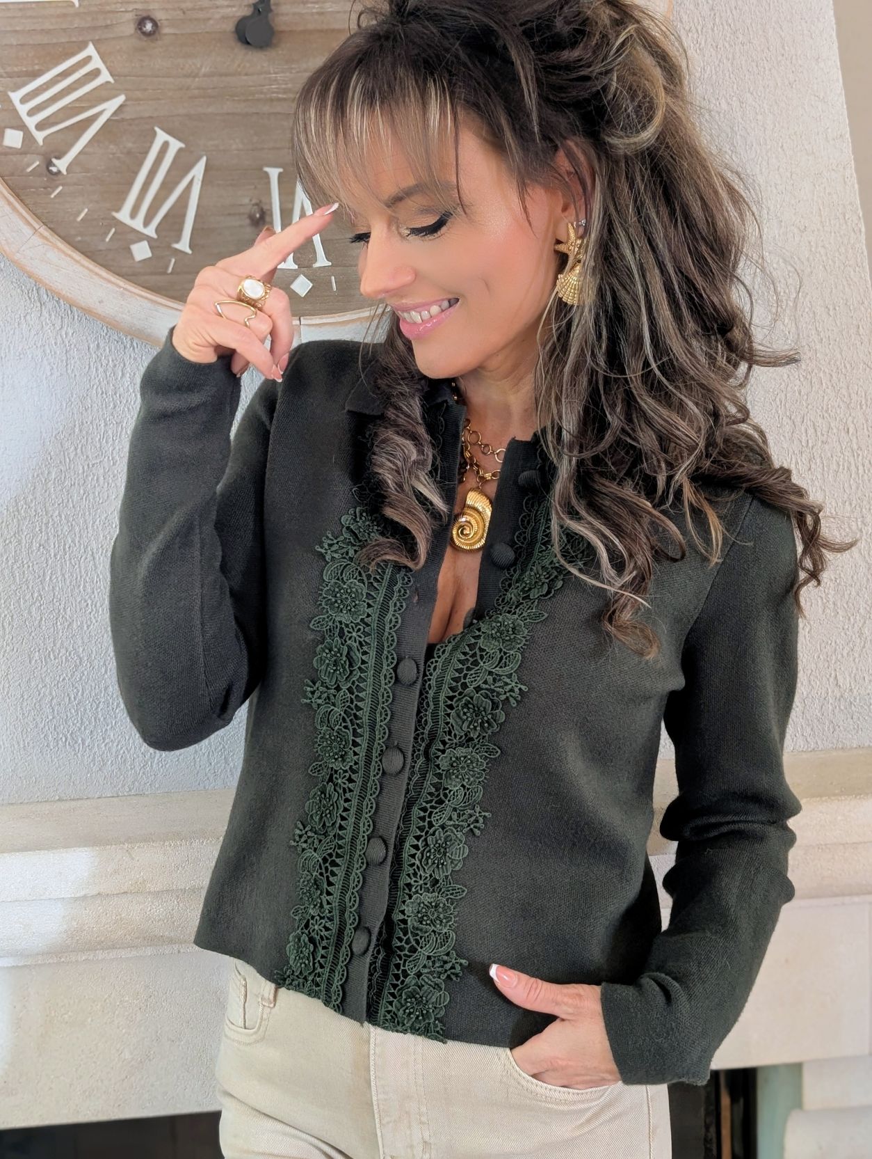 Gilet Eole Kaki – Image 2