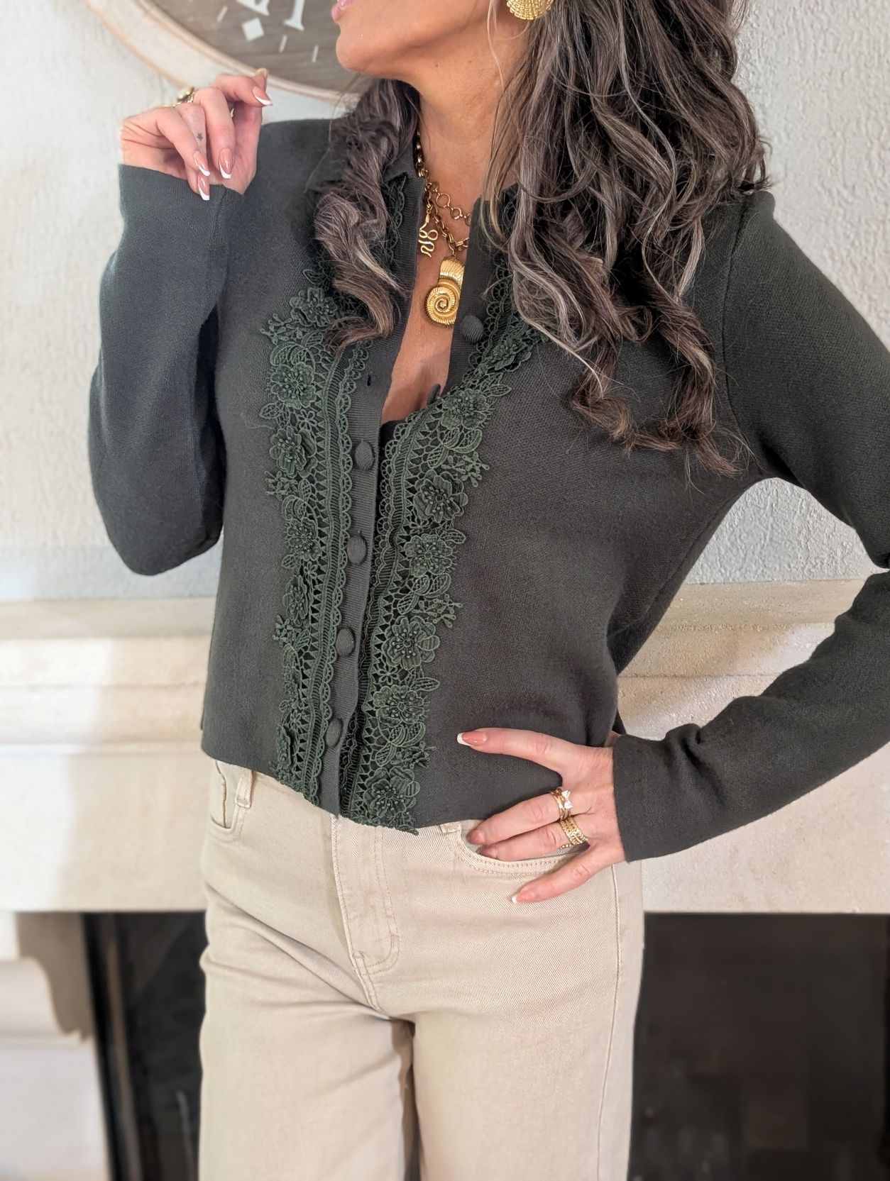 Gilet Eole Kaki – Image 4