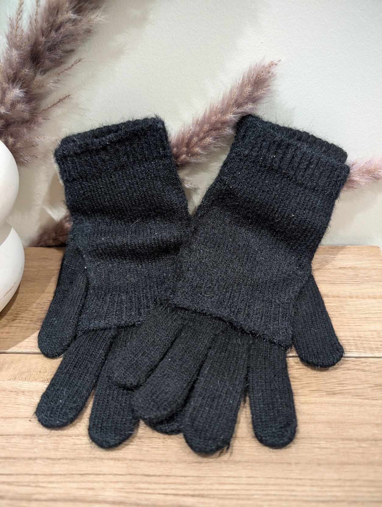 Gants/Mitaines Manoukian Noir – Image 4