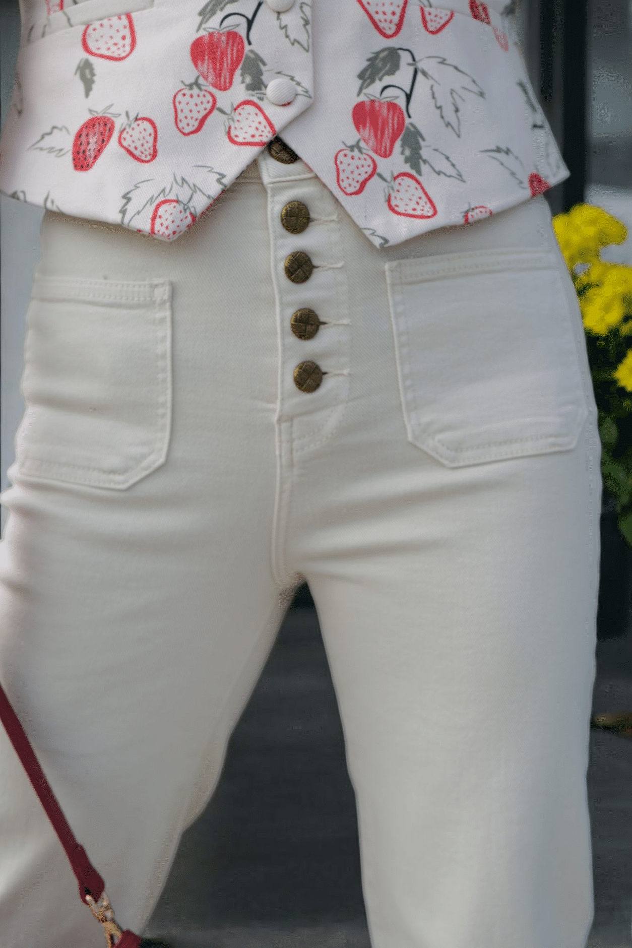 Pantalon Nahi Beige – Image 2