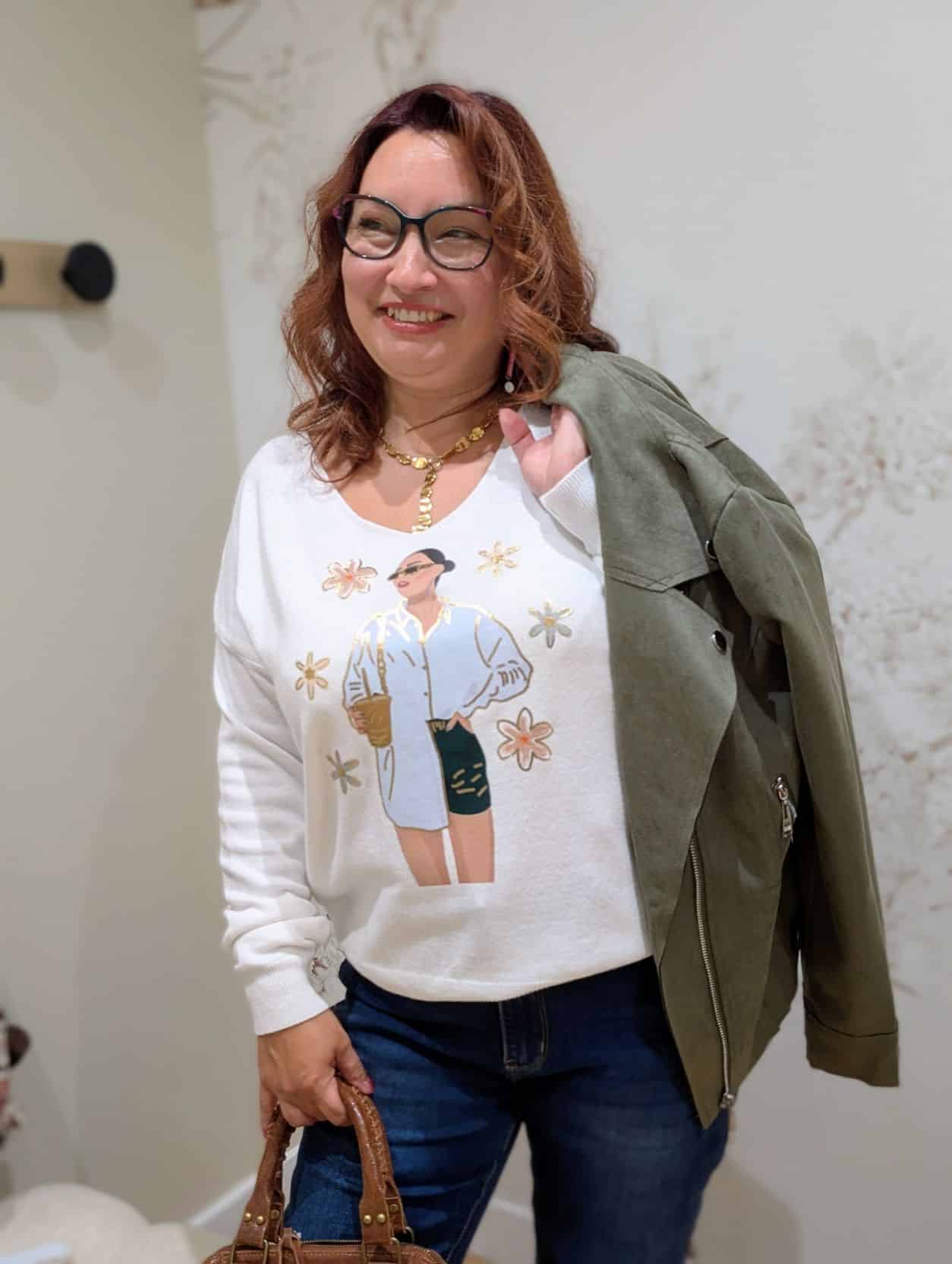 Pull Women Blanc – Image 3