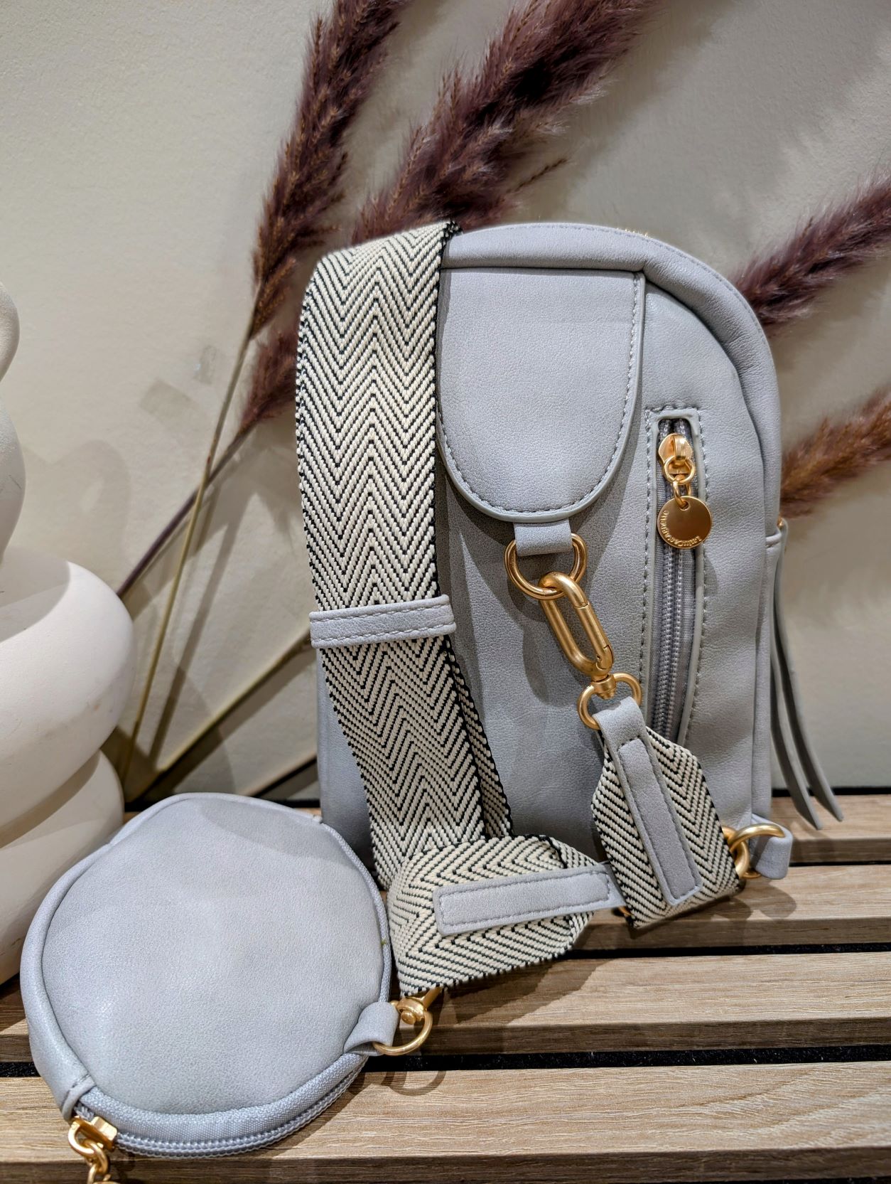 Sac Lulu Yvoi Gris – Image 2