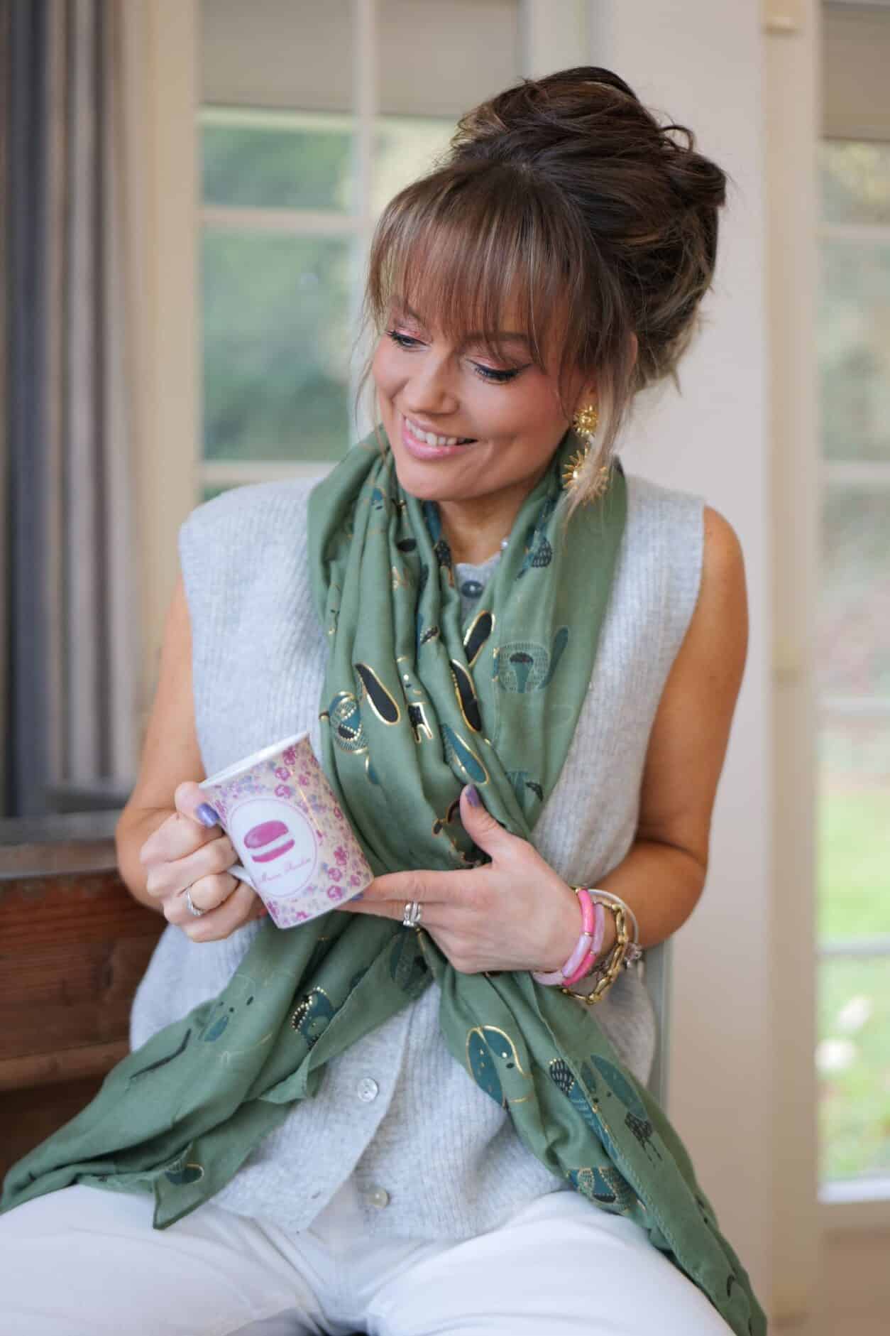 Foulard Dogs Vert – Image 5