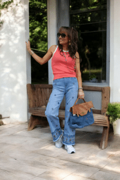 Pantalon Amza Bleu – Image 7