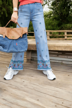 Pantalon Amza Bleu – Image 2