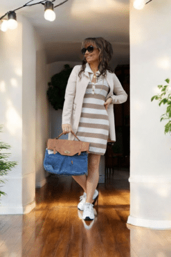 Alternative view of Robe Aseyna Beige